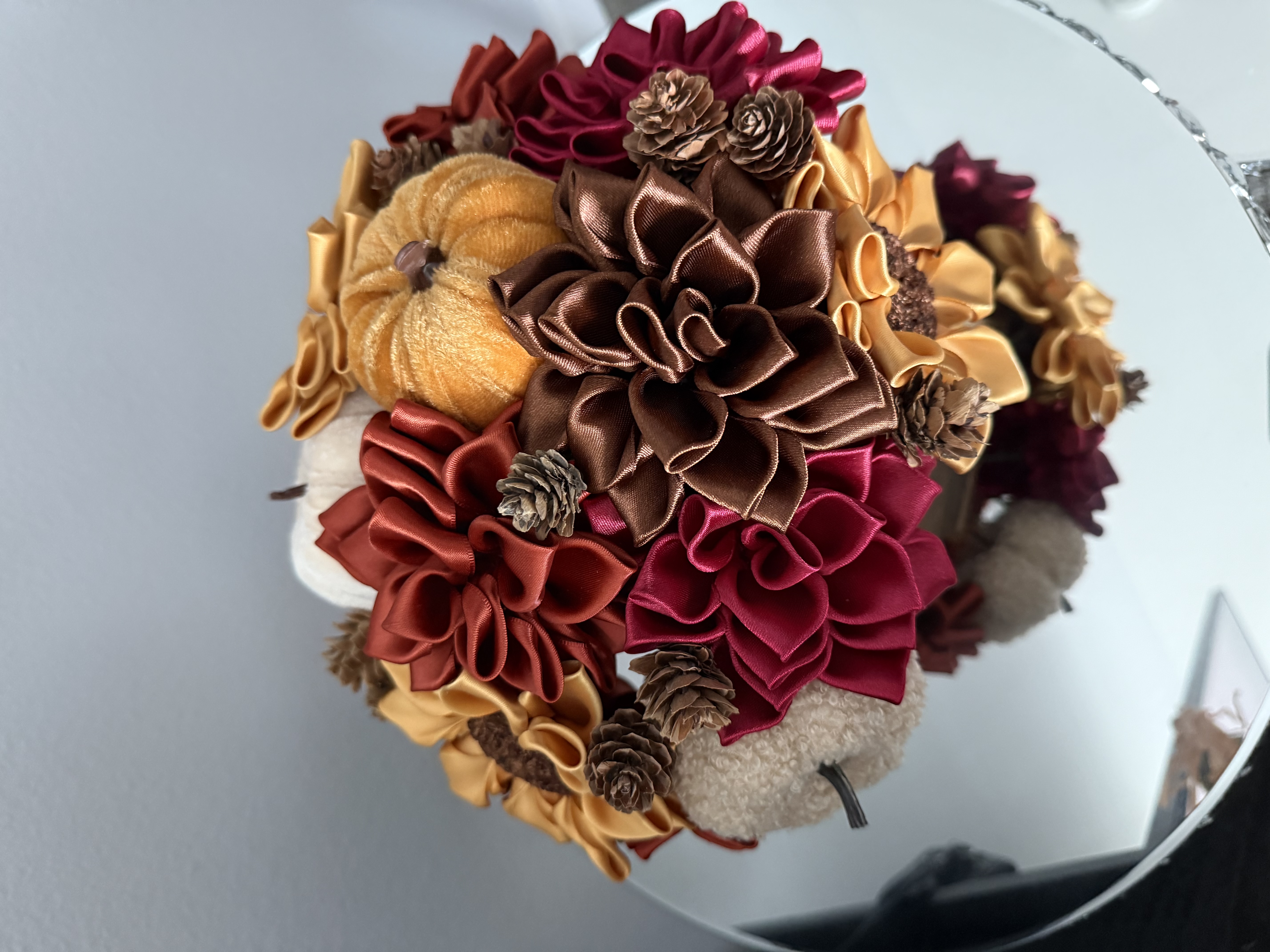 Bold bouquet with peonies